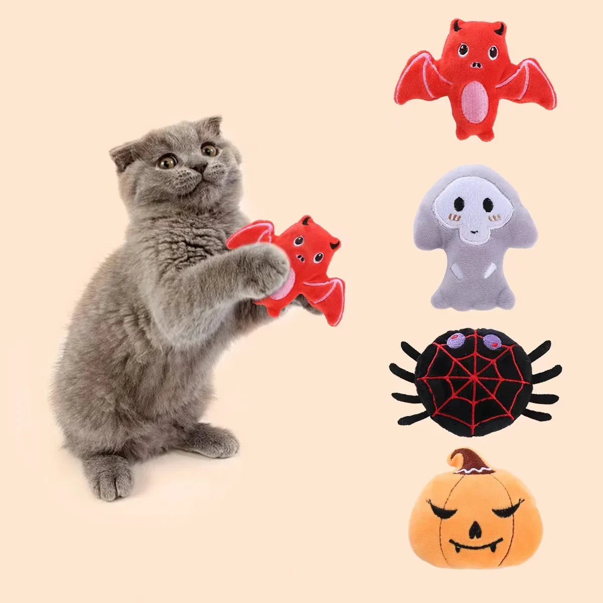 🎃 Premium Halloween Legetøj | Katte Edition