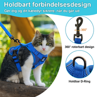 Justerbar Katte Sele