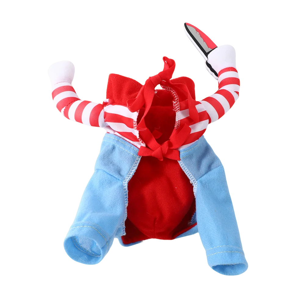🔪 Chucky kæledyrskostume