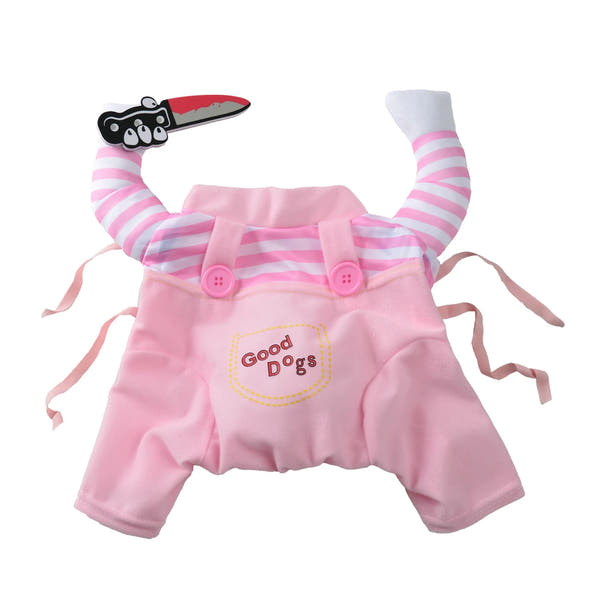 🔪 Chucky kæledyrskostume